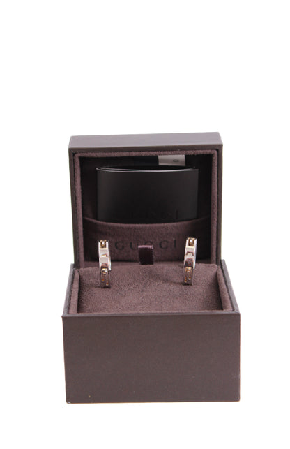 Gucci GG 18ct White Gold earrings 18ct White Gold | Default Title, Gold