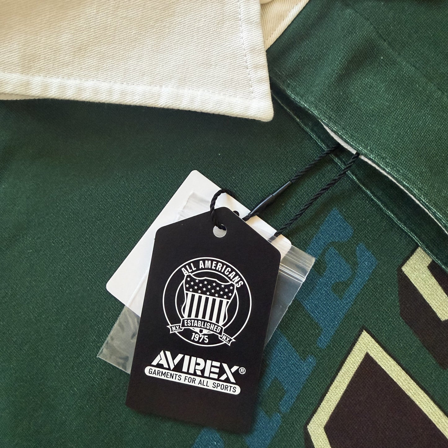 Avirex x Stabridge Hawks Rugby Shirt - M | Medium, Green