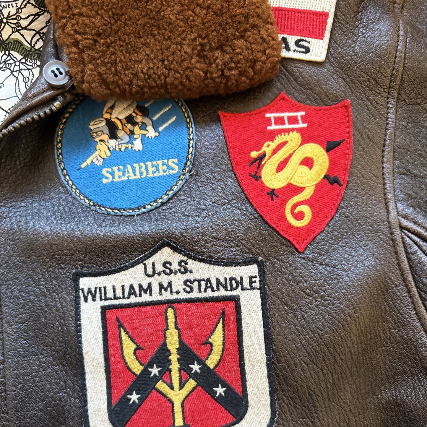 Avirex Top Gun G-1 Flight Jacket Original - L