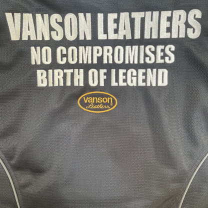 Vanson Leathers 'No Compromises' Mesh Racing Jacket - L