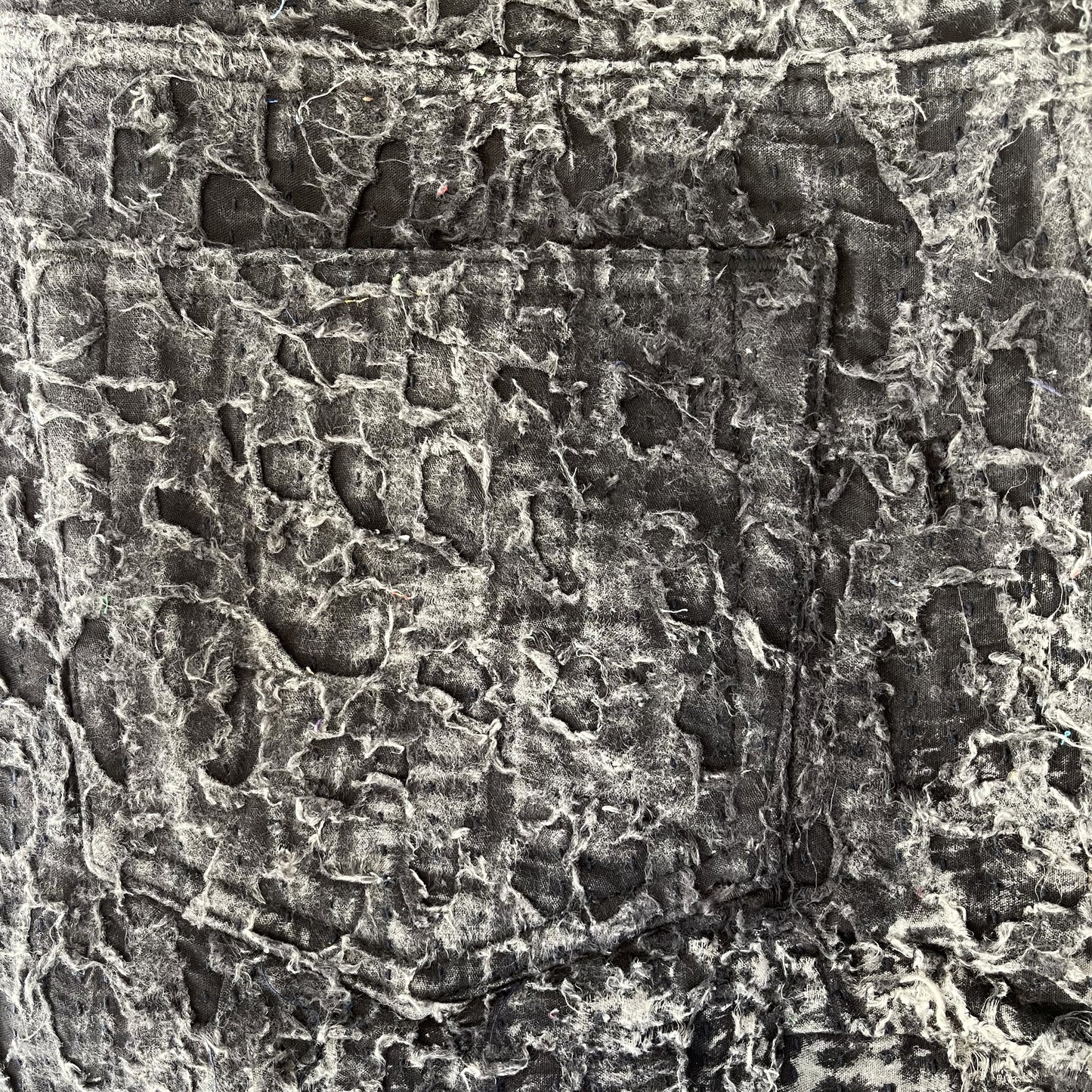 Boro Sashiko Distressed 501 Jeans - W34"