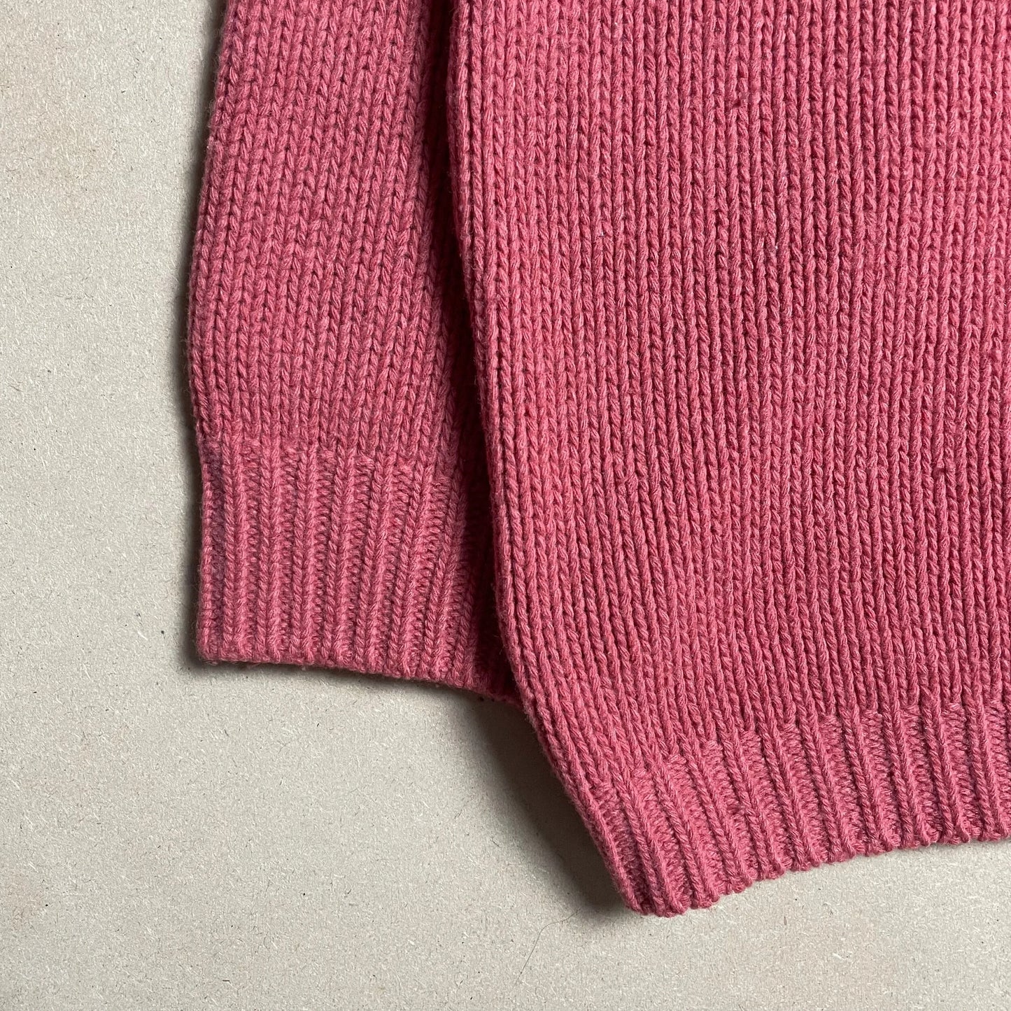 A/W 1992 Coral Hand Woven Knitted Roll Neck