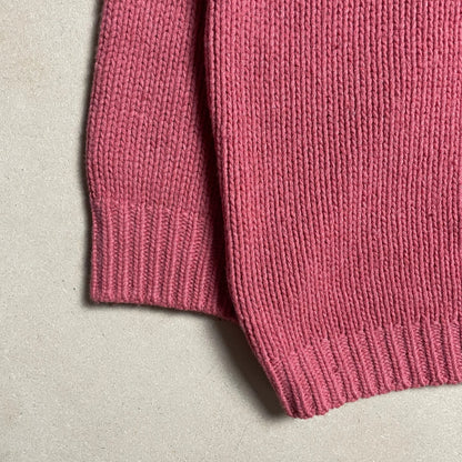 A/W 1992 Coral Hand Woven Knitted Roll Neck