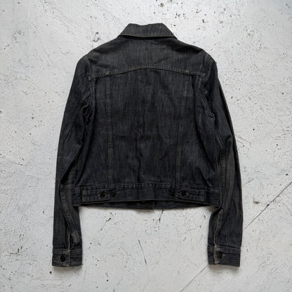 2000s gucci by tom ford denim jacket | O/S, Red
