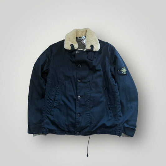 Stone Island AW/05 Raso Gommato Aviator Jacket M