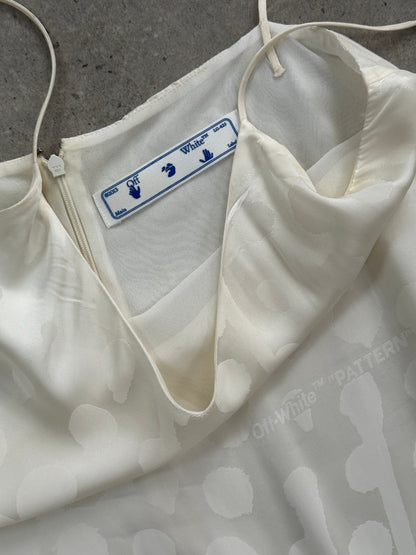 Off-White PATTERN Two Piece Cami & Shirt Dress Set - S/M