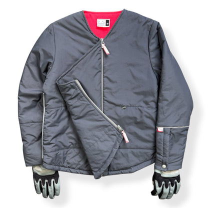 2000's Puma Asymmetric 2-way Flap Jacket ‘Sample’ (S) | Small, Multicoloured