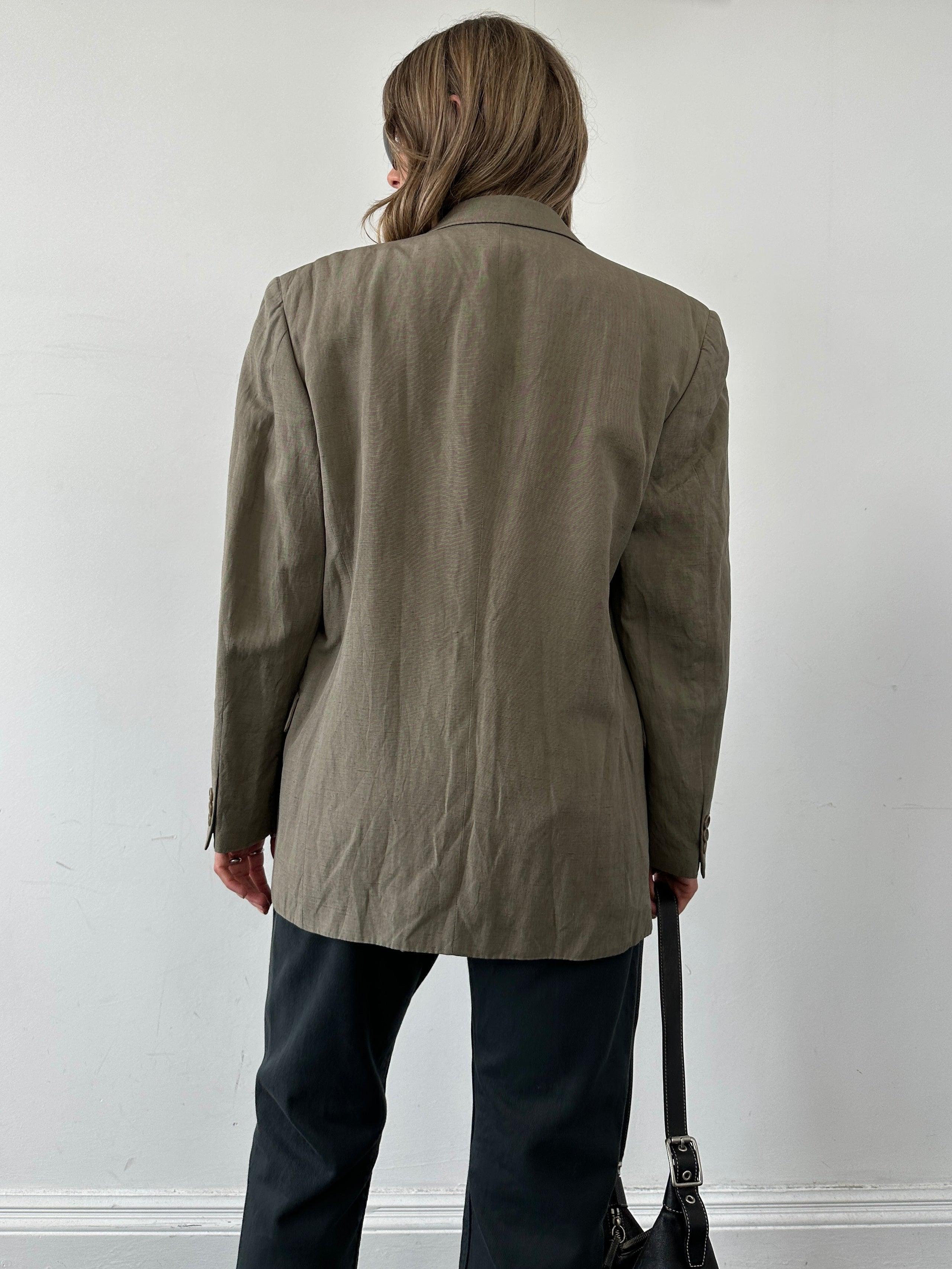 Jaeger linen blazer hotsell