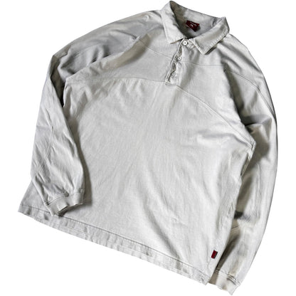 Oakley Software 90’s Longsleeve Polo Shirt XL | XL, Cream