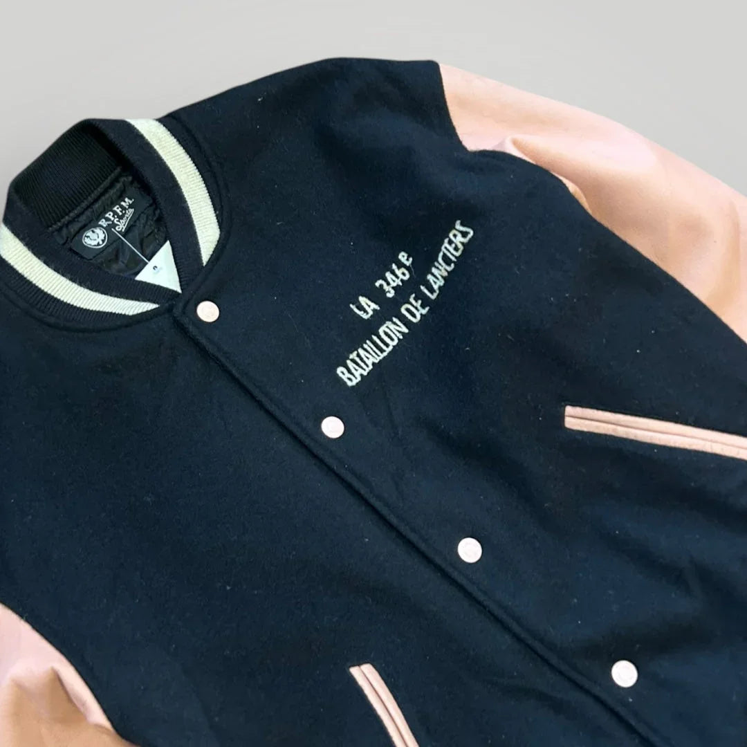 PPFM 2000's Wool Leather Varsity Jacket S