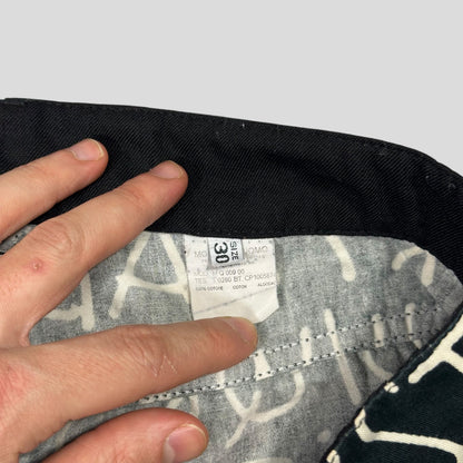 Moschino Jeans 00’s ABC Alphabet Black Jeans - 31