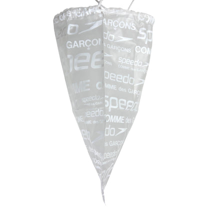 Vintage Comme Des Garçons X Speedo Clear Monogram Drawstring Bag