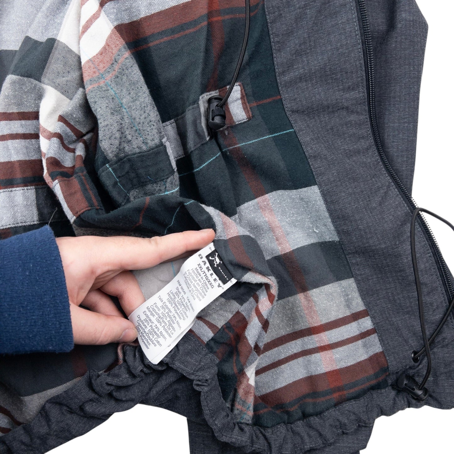 Vintage Oakley Zip Up Jacket Size XXL