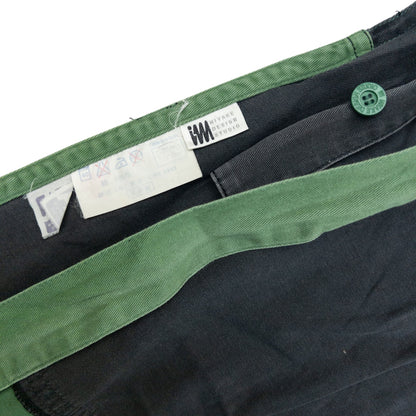 Vintage 90s Issey Miyake Tie Back Apron | O/S, Green