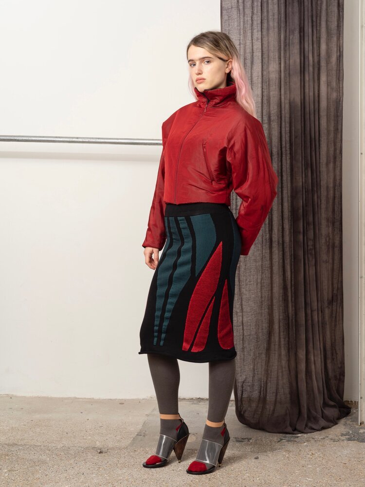 Louis Vuitton Elastic Knit Skirt