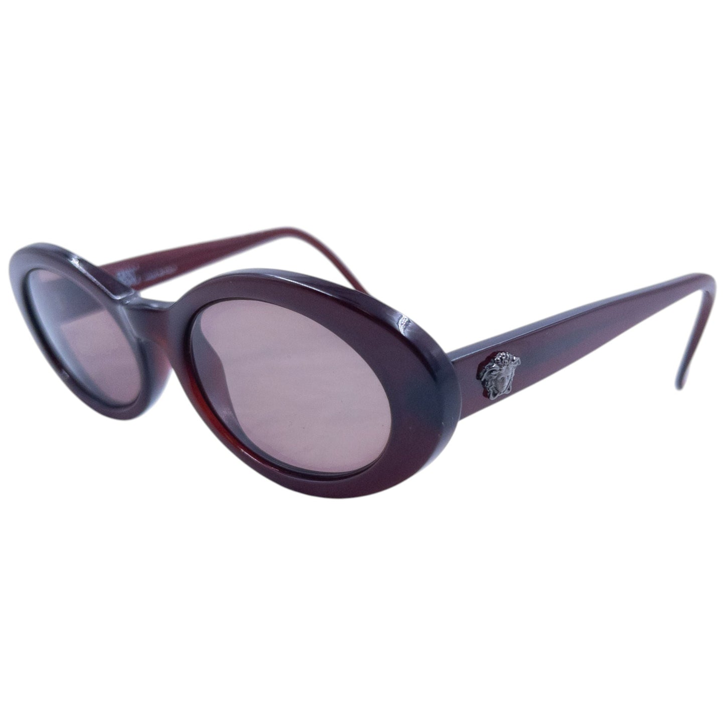 Vintage 1996 Gianni Versace Medusa Sunglasses | O/S, Brown