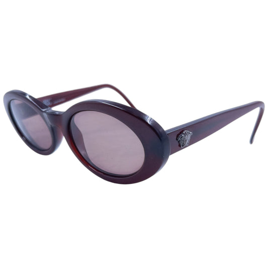 Vintage 1996 Gianni Versace Medusa Sunglasses | O/S, Brown