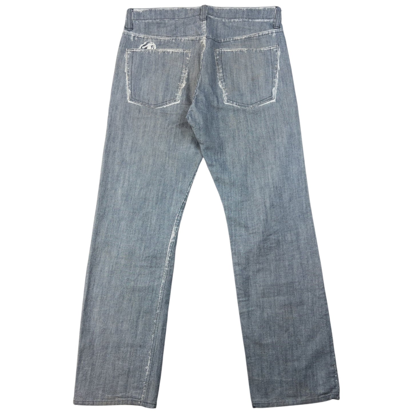 Vintage 2000s A-POC By Issey Miyake Denim Jeans Size W32 | W32, Grey