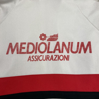 Vintage AC Milan 1990-1992 Adidas Track Jacket, Size Medium | O/S, Red