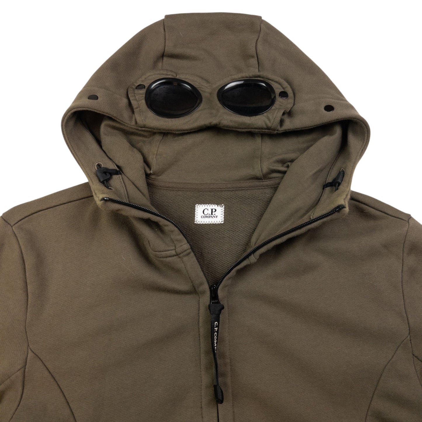 Vintage CP Company Goggle Hood Zip Up Hoodie Size S