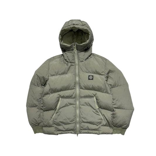 Stone Island Nylon Metal Watro Patch Logo Puffer Jacket