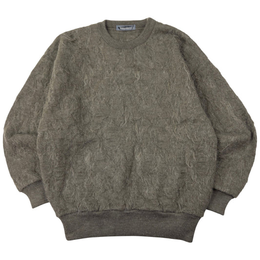 Vintage Issey Miyake Mohair Batwing Sleeve Jumper Size L