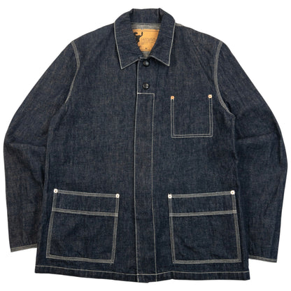 Vintage 2000s PPFM Lightweight Denim Jacket Size M | Medium, Navy