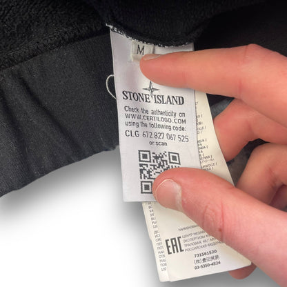 AW2020 Stone Island 1/4 Zip Jumper (M) | Default Title, Black