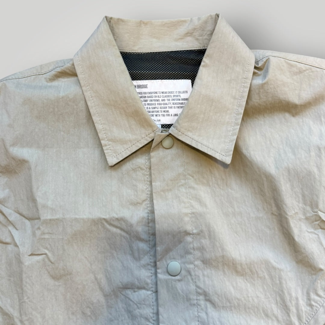 Uniform Bridge Snap Button Overshirt L | O/S, Sage