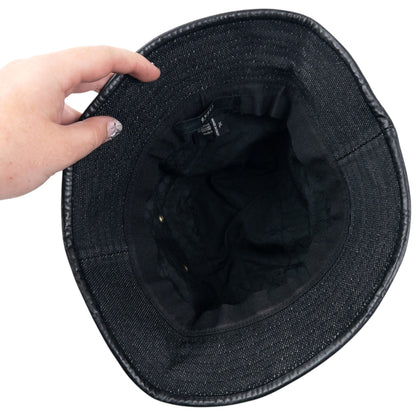 Vintage 2000s Gucci Bucket Hat Size XL | O/S, Black