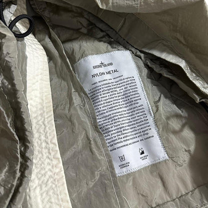 Stone Island Nylon Metal Silver Jacket