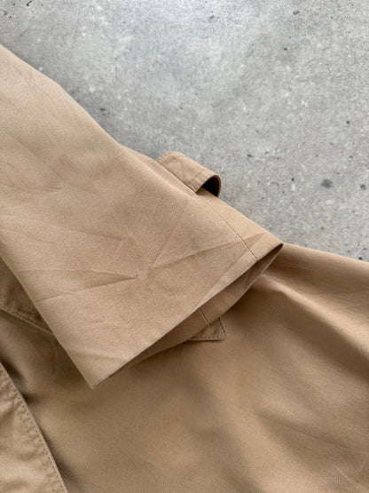 Christian Dior Monsieur Cotton Single Breasted Belted Trench Coat - M