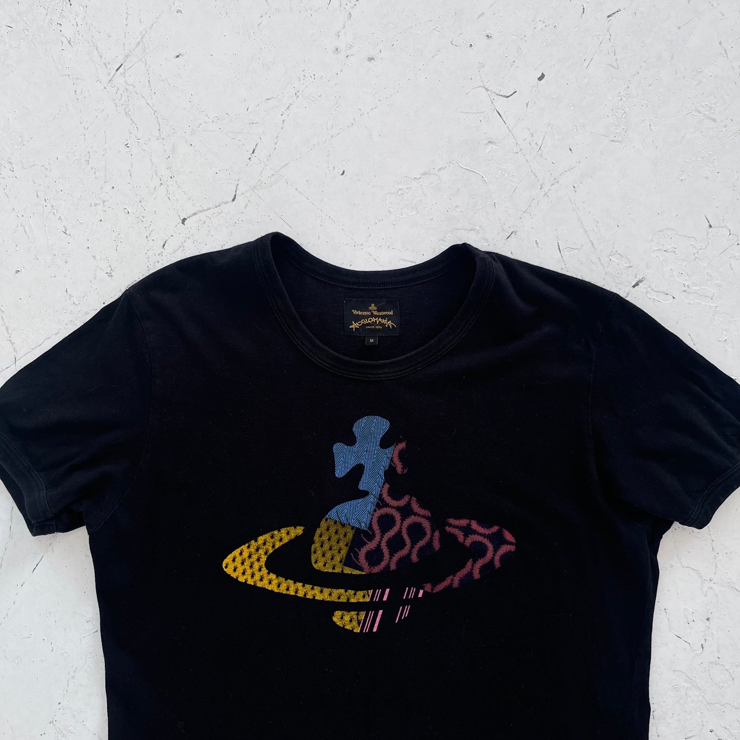 2000s vivienne westwood anglomania black orb tee | Black, Black