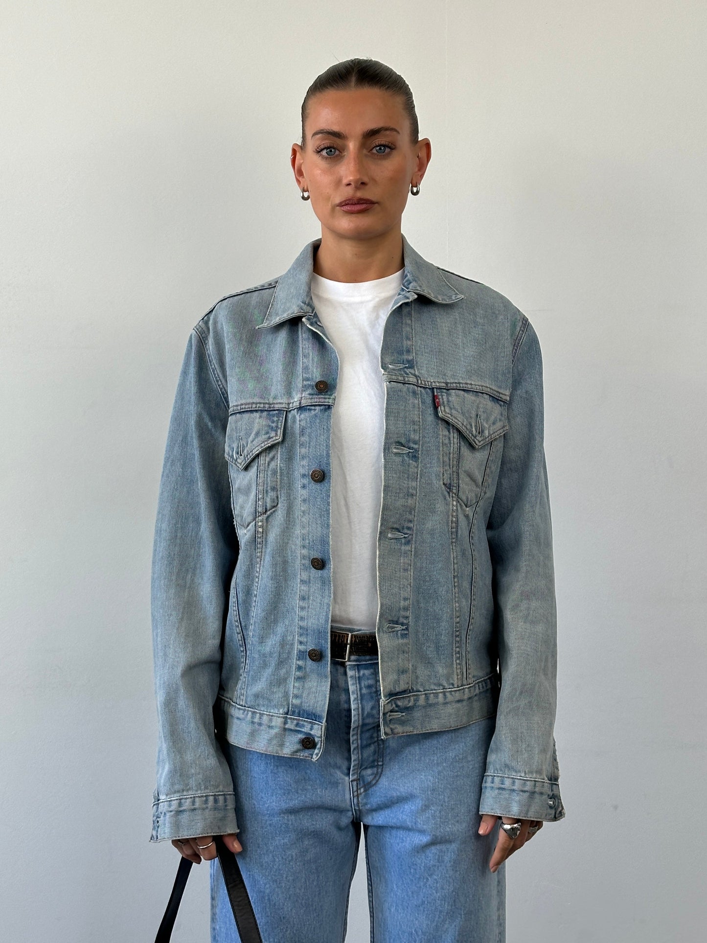 Levi’s Faded Denim Jacket - M