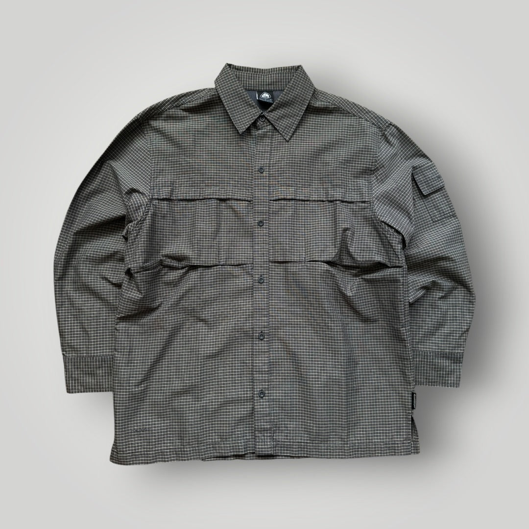 2000's Nike ACG Utility Shirt L | O/S, Grey