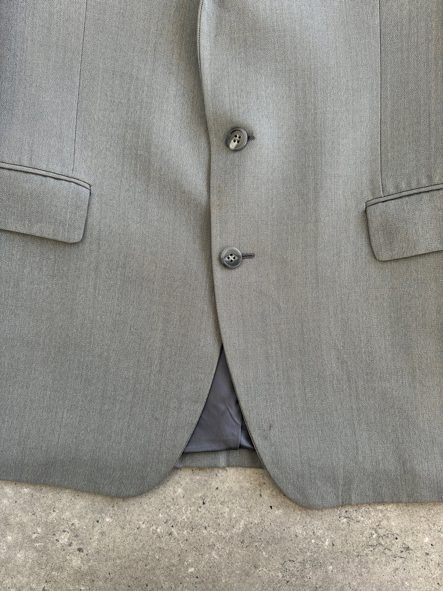 Yves Saint Laurent 1990s Pure Wool Single Breasted Blazer - 40R/L