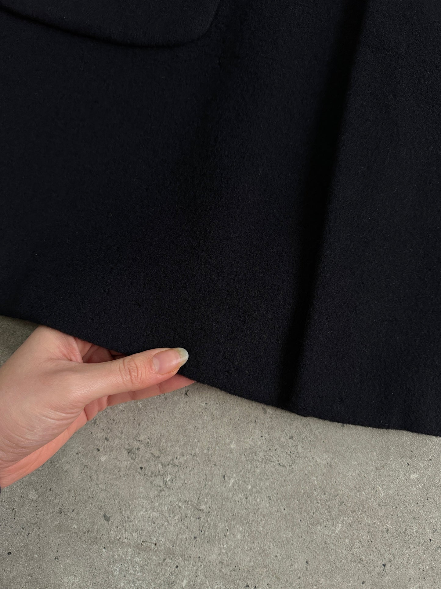 Vintage Wool Single Breasted Coat - XL/XXL