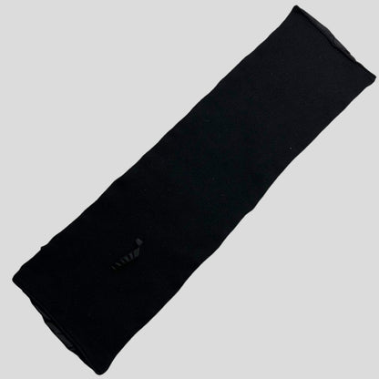 Prada Sport 00’s Nylon & Wool Reversible Scarf