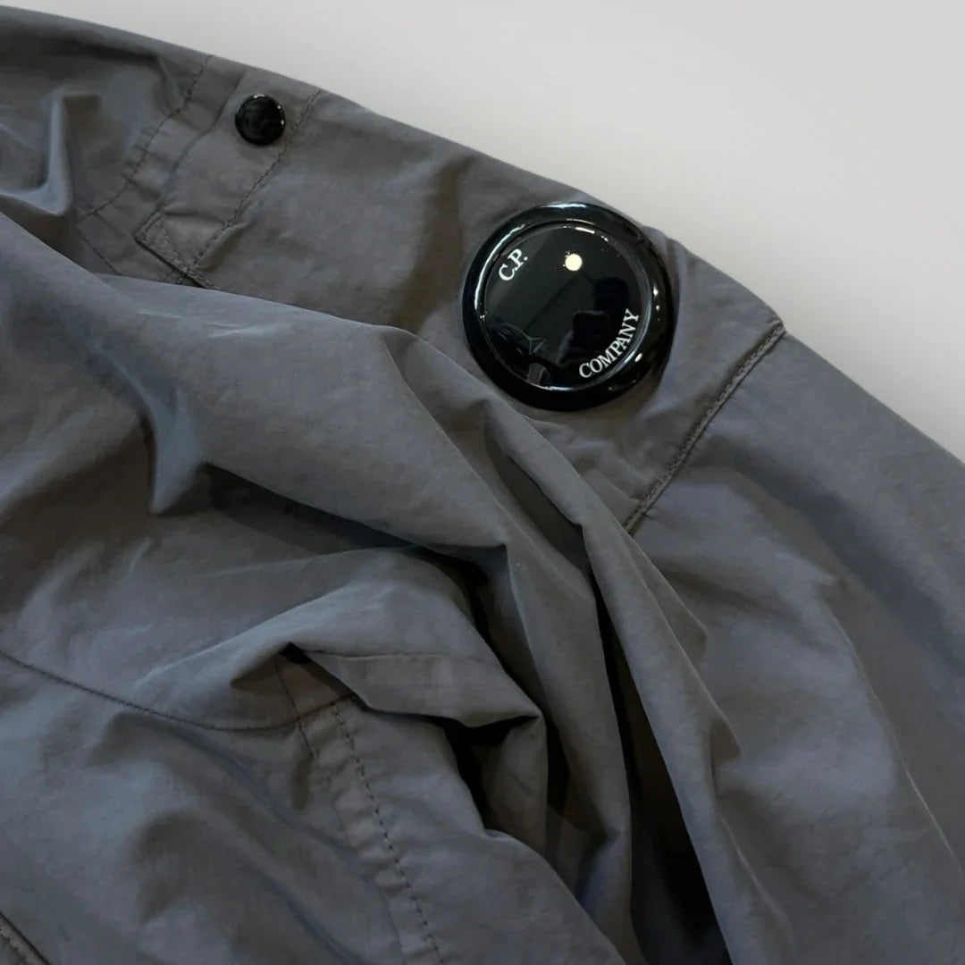 C.P. Company Flatt Nylon Lens Hooded Overshirt L BNWT