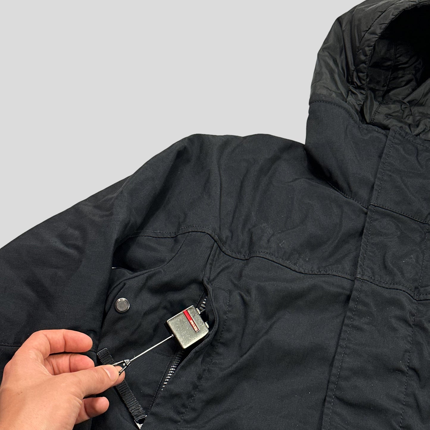 Prada Sport AW02 Technical Padded Ski Jacket - IT50 | Default Title, Black