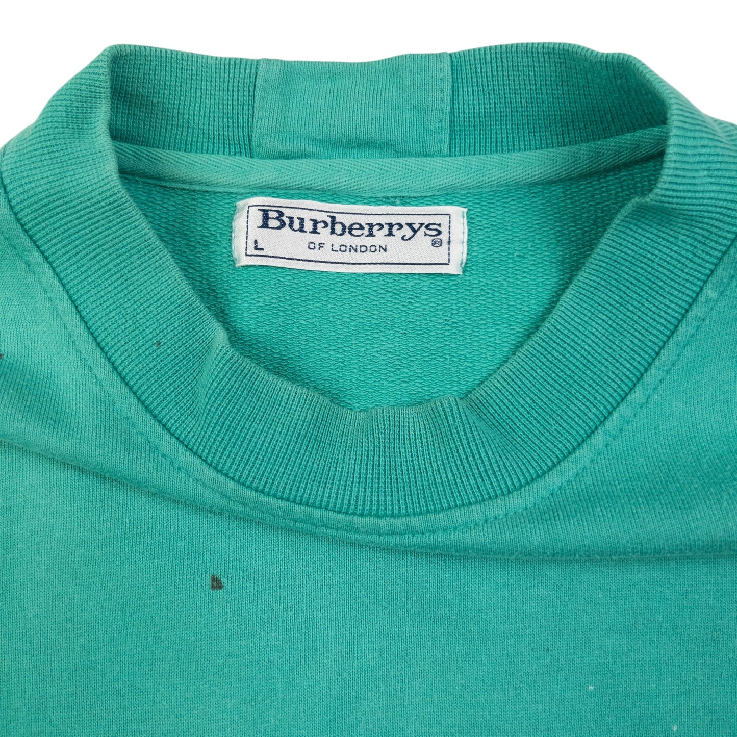 Vintage Burberry Embroidered Sweatshirt Size M