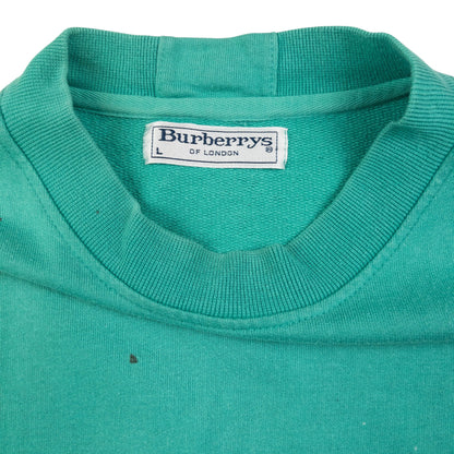 Vintage Burberry Embroidered Sweatshirt Size M