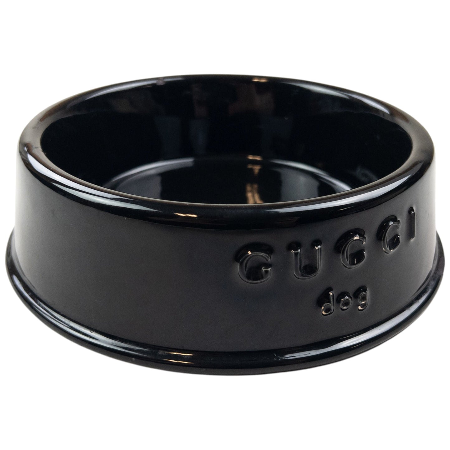 Vintage Gucci Dog Bowl | O/S, Black