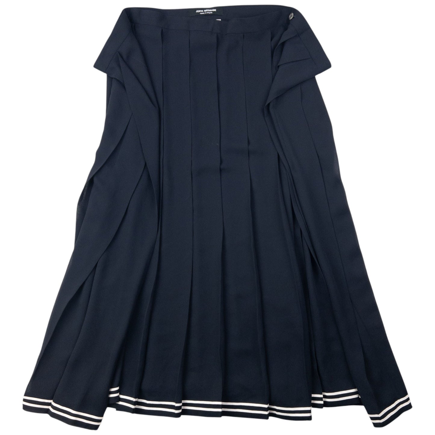 Vintage 2010 Junya Watanabe X Comme Des Garçons Pleated Skirt Womens Size W29 | W29, Multicoloured