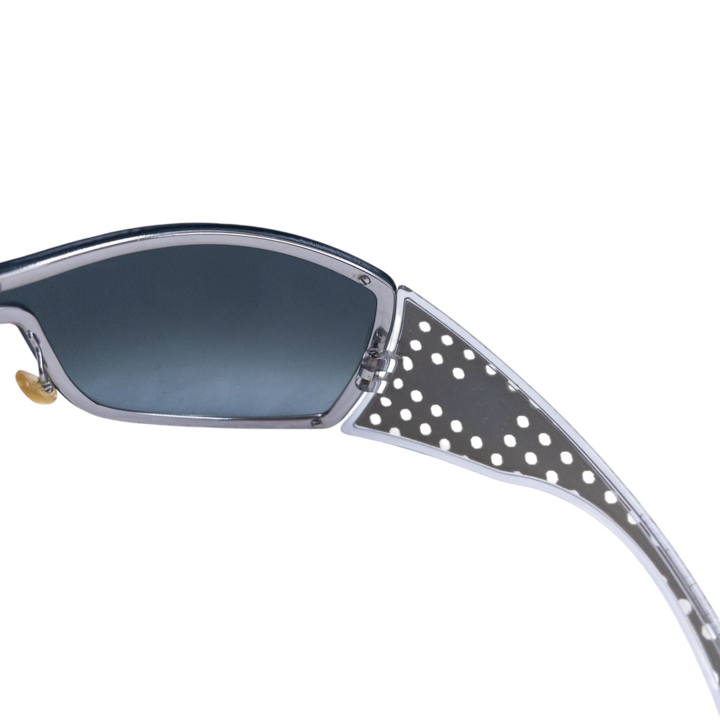 Vintage 2000s Dior Quadrille Shield Sunglasses