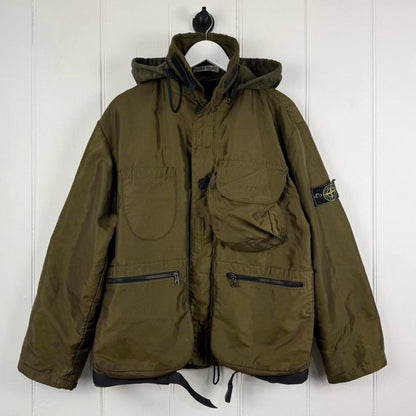 Stone Island Formula Steel Jacket Olive Green (M) | Medium, Multicoloured