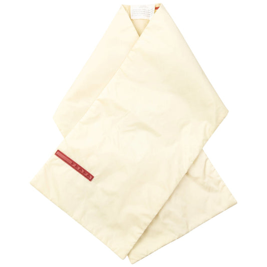Vintage 2000s Prada Sport Nylon Scarf | O/S, Cream