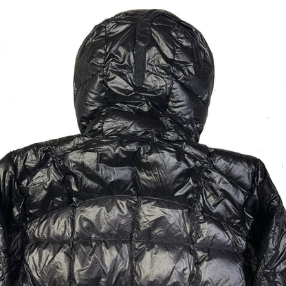 Montbell Superior Down Parka Puffer Jacket In Black & Grey ( L )