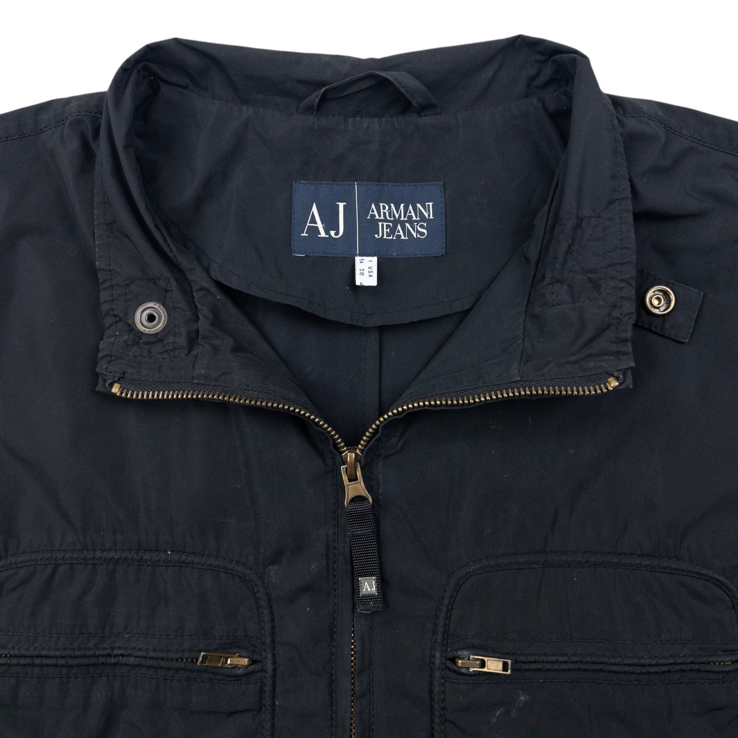 Vintage Armani Jeans Lightweight Zip Up Jacket Size S