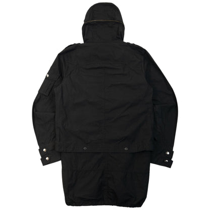 Vintage 2000s PPFM Layered Convertible Jacket Size M | Medium, Black